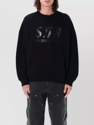 Golden Goose star logo crew neck