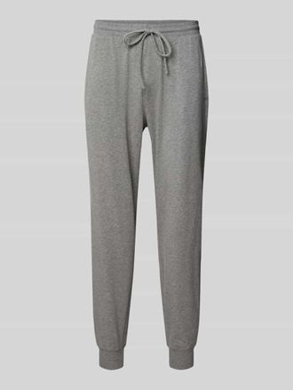 Joop Sweatpants mit elastischem Bund und Tunnelzug in Mittelgrau Melange, Gr&ouml;&szlig;e XXL