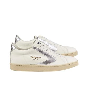 Valsport Classic Leather Tournament White Silver