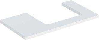 Keramag Keramag - Placa De Lavabo Geberit One, Recortable A La Derecha, 90x3x47 Cm