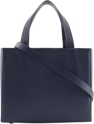 Celine Pre-owned Handbag - Dames - Vintage Handtas - Blauw - ONE Size - Leer - Vintage