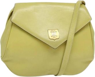 Celine Pre-owned Cross Body Bags, female, Yellow, Size: ONE SIZE Pre-owned Vintage Cross Body Bag