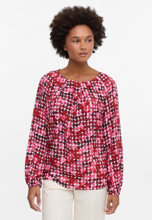 Eterna Longbluse ETERNA LOOSE FIT, Damen, Gr. 36, rosa (pink), 100% Viskose, Blusen Longbluse