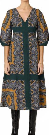 Cleobella Womens Mercedes Midi Dress In Mercado Print