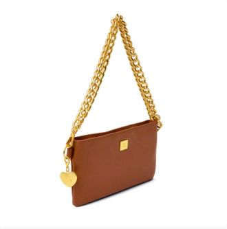 Think Royln Womens Fame Bag In Saddle Leather
