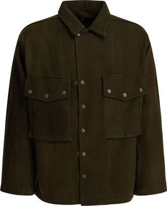 Needles Naalden wollen overshirtjack