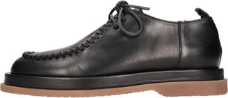 Buttero Laboratorio Veterschoen - Heren - Veterschoenen - Zwart - 39 EU - Leer - Schoenen