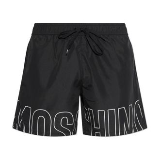 Moschino Uomo, Costumi da bagno, Nero, XS, new