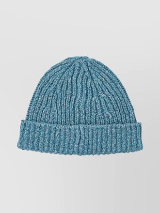 Stone Island ribbed m&eacute;lange beanie