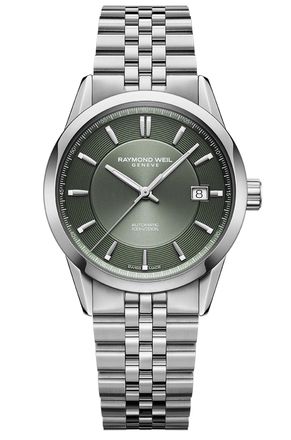 Raymond Weil Freelancer Heren Zilveren Horloge 2771-ST-52051