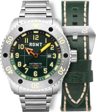 RGMT All-Brite Tritium Green Dial Mens Watch RG-8047-33