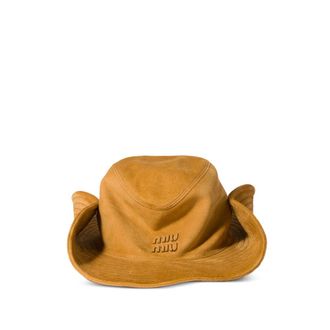 Miu Miu Suede Cowboy Hat