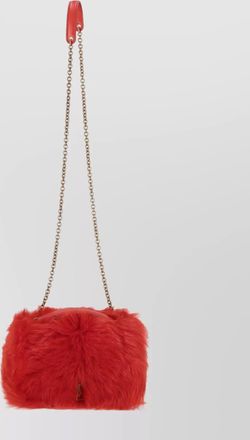 Saint Laurent jamie mini fur shoulder bag