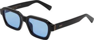 Retro Superfuture Italiaanse zonnebrillencollectie - unisex - Zonnebrillen - Zwart - 52 MM - Accessoires