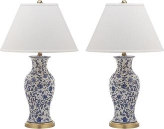 Safavieh Beijing Floral Urn Table Lamp