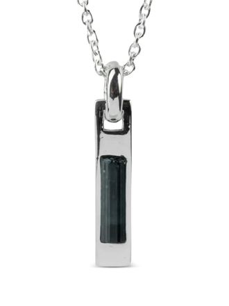 Parts Of Four Plate tourmaline necklace - unisex - Sterling Silver/Tourmaline - One Size