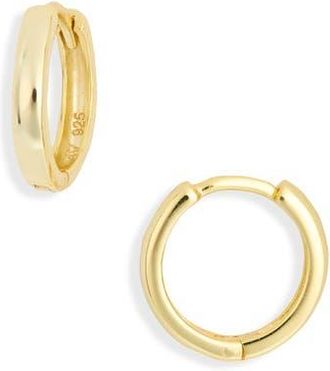Argento Vivo Simple Hoop Earrings in Gold at Nordstrom Rack