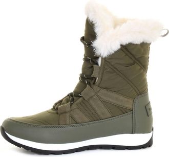 Wanderlust Womens Chery Lace Up Boots In Khaki