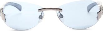 Chanel 2000s rimless sunglasses - Grijs