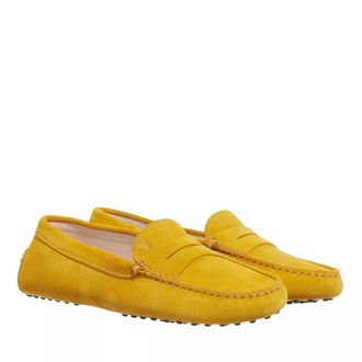 Tod's Tods Loafer - Gommino Driving Shoes in Suede - Gr. 39 (EU) - in Gelb - f&uuml;r Damen