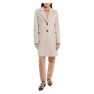 Kaos Cappotto monopetto - female - KAOS - Single-Breasted Coats - Yellow - L - Coats