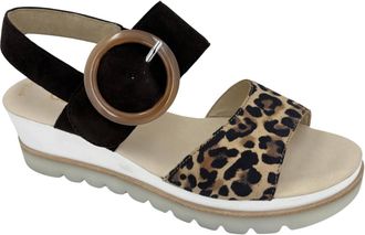 Gabor Womens Sandal 4-645-38 In Leopard