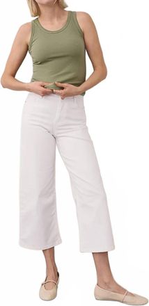 0039 Italy Ella Tank Top In Lite Olive
