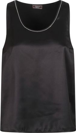 PESERICO Tops, Dames, Zwart, XL, Top