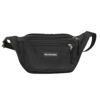 Balenciaga Pre-owned Explorer Nylon Belt Bag - unisex - Balenciaga Vintage - Vintage Belt Bags - Black - ONE SIZE - Pre-owned