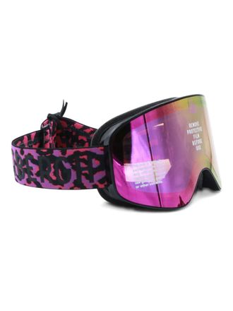 Goldbergh leopard-pattern sunglasses - Black