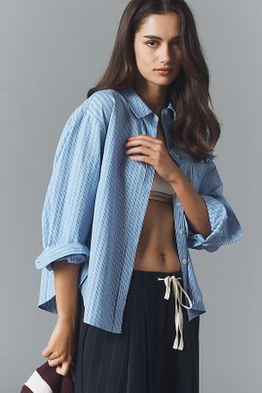 Maeve The Shrunken Bennet Buttondown Shirt by Maeve