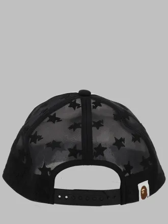 A Bathing Ape 001CPM301004M_BLACK Baseball Cap - Black