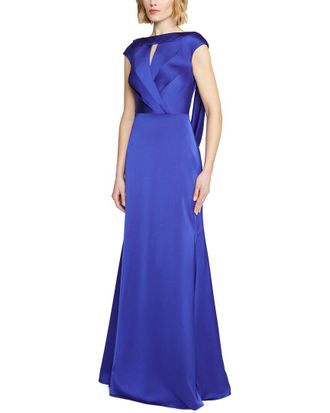 Theia Zaria Cowl Back Gown