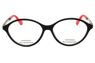 Max & Co. MO5055 Oval Injected Propionate Eyeglasses - Black