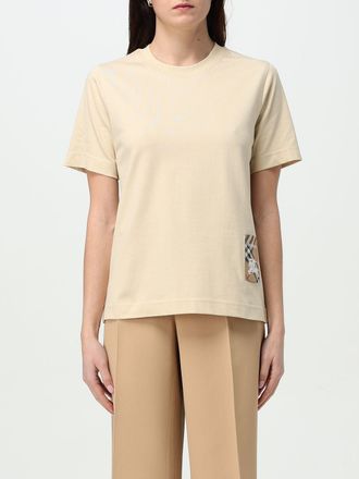 Burberry T-Shirt BURBERRY Woman color Brown