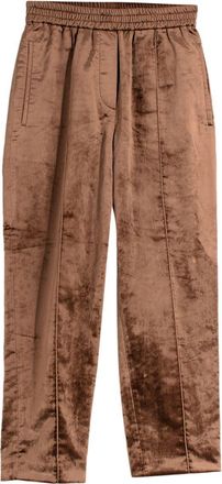 Brunello Cucinelli Bronze Velvet Trousers Size XXS