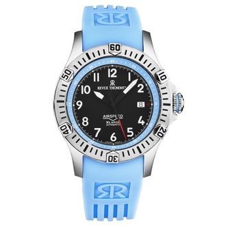 Revue Thommen Air speed Automatic Black Dial Mens Watch 16070.4735