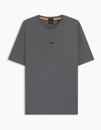 HUGO BOSS Mens Oversized T-Shirt - Black - Size: 36