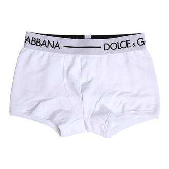 Dolce & Gabbana Bottoms, male, White, Size: M Regular Boxer