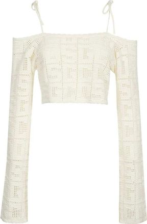 GCDS Gcds, Donna, Top, Beige, L, new