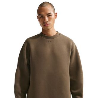 Nike Mens Tech Fleece Crew - Dark Hazel/Black Size XXL