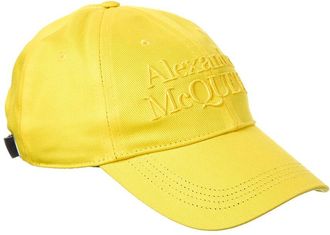 Alexander McQueen Alexander Mcqueen Logo Cotton Hat