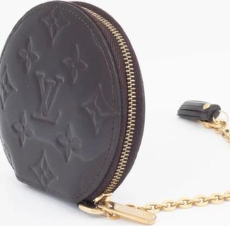 Louis Vuitton Pre-owned Wallets, female, Purple, Size: ONE SIZE Pre-owned Canvas Wallet