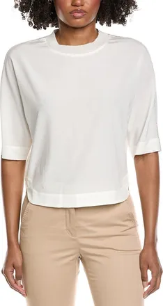 PESERICO Dolman Sleeve Silk-Blend Blouse