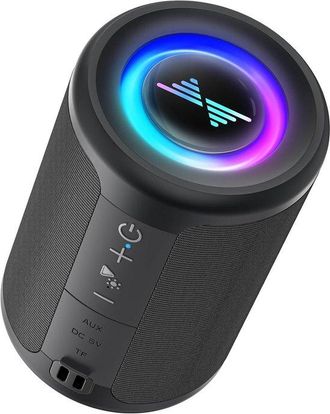 OEM Altavoz Bluetooth Peque&ntilde;o Con Luces - Tws, Bluetooth 5.3, Tipo C, Aux/tf - Para Exteriores Y Hogar