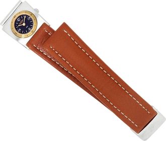 Breitling Unisex 20 mm Leather Watch Band With Second Time Zone Attachment B6107211/A106.154X.A18D