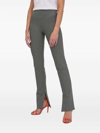 Patrizia Pepe Pantaloni a righe - Grigio
