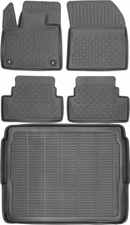 OEM Juego De Alfombrillas Para Coche Y Alfombrilla Para Maletero Para Opel Grandland X Crossover (2017)