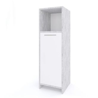 Vicco Mobiletto bagno Kiko, Calcestruzzo, 30 x 95 cm Vicco