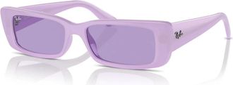 Ray-Ban Teru Zonnebril - unisex - Zonnebrillen - Paars - 54 MM - Accessoires